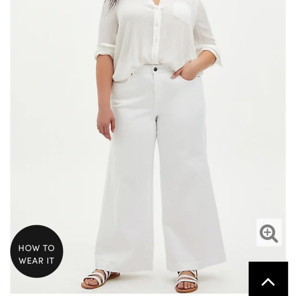 NWT Torrid wide leg jeans